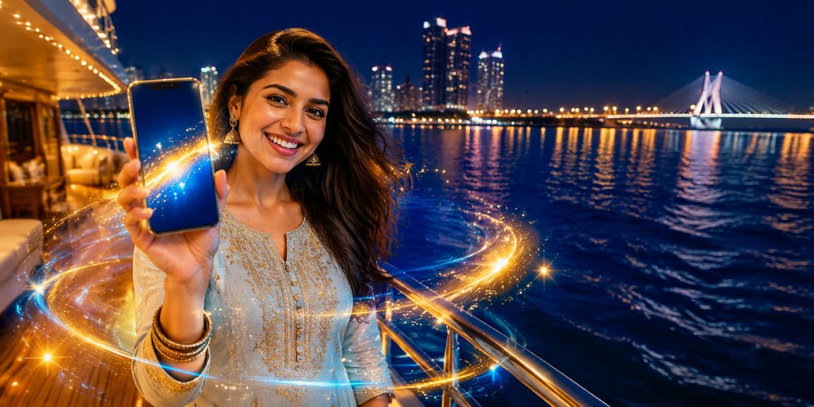 Mumbai Bandra mobile deposit scene for gaming